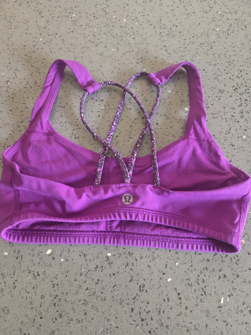 lululemon athletica Strappy Sports Bra in Magenta